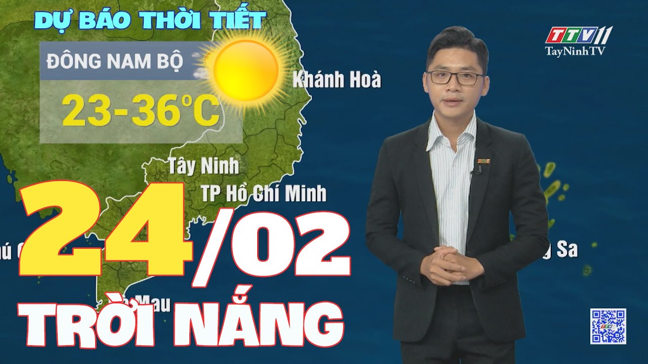 Bản tin thời tiết 24-02-2024 | TayNinhTVEnt